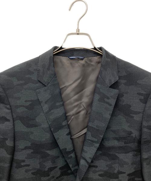 Junhashimoto（ジュンハシモト）Junhashimoto (ジュンハシモト) KAMO JACQUARD 3Dジャケット グレー サイズ:5の古着・服飾アイテム
