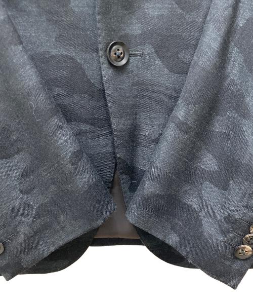 Junhashimoto（ジュンハシモト）Junhashimoto (ジュンハシモト) KAMO JACQUARD 3Dジャケット グレー サイズ:5の古着・服飾アイテム