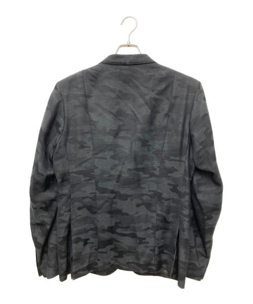 Junhashimoto（ジュンハシモト）Junhashimoto (ジュンハシモト) KAMO JACQUARD 3Dジャケット グレー サイズ:5の古着・服飾アイテム