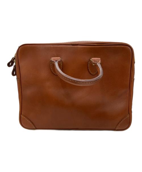 Herz（ヘルツ）Herz (ヘルツ) 2WAYビジネスバッグ ブラウンの古着・服飾アイテム