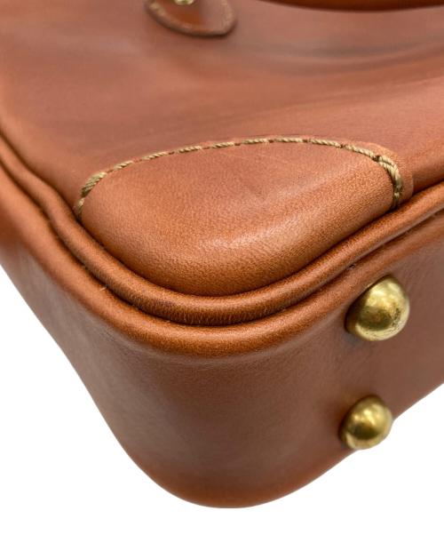 Herz（ヘルツ）Herz (ヘルツ) 2WAYビジネスバッグ ブラウンの古着・服飾アイテム