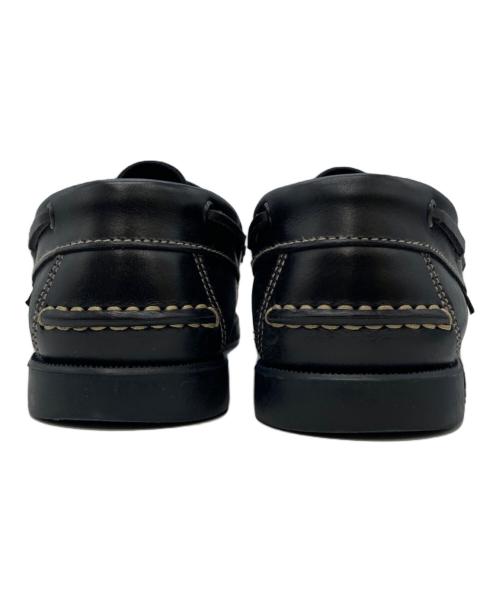 PARABOOT（パラブーツ）PARABOOT (パラブーツ) デッキシューズ ブラック サイズ:61/2の古着・服飾アイテム