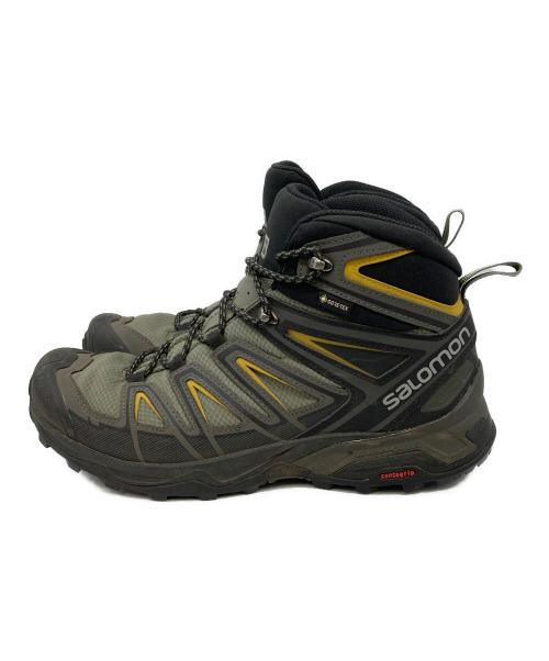 SALOMON（サロモン）SALOMON (サロモン) トレッキングシューズ　401295 オリーブ サイズ:27.5の古着・服飾アイテム