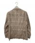 TAGLIATORE (タリアトーレ) 2Bチェックテーラードジャケット ブラウン サイズ:52：18000円