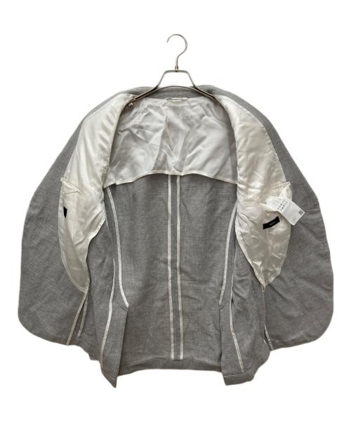 BOSS HUGO BOSS（ボス ヒューゴボス）BOSS HUGO BOSS (ボス ヒューゴボス) JANSON7 テーラードジャケット グレー サイズ:52の古着・服飾アイテム