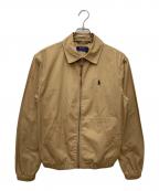 POLO RALPH LAURENポロ・ラルフローレン）の古着「Bayport Cotton Jacket スイングトップ」｜ベージュ