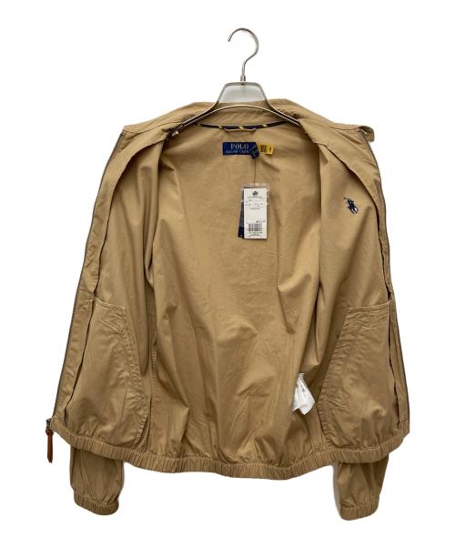 POLO RALPH LAUREN（ポロ・ラルフローレン）POLO RALPH LAUREN (ポロ・ラルフローレン) Bayport Cotton Jacket スイングトップ ベージュ サイズ:XS 未使用品の古着・服飾アイテム