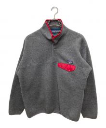 Patagonia（パタゴニア）の古着「90sシンチラスナップT」｜グレー×レッド