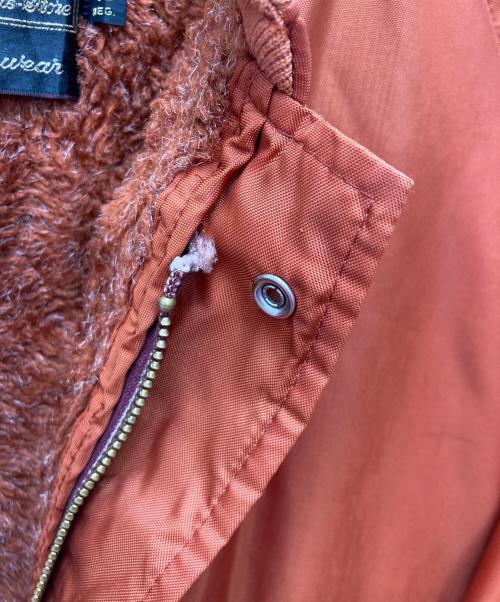 Sears（シアーズ）Sears (シアーズ) 裏地ボアライナージャケット オレンジ サイズ:L(40)の古着・服飾アイテム