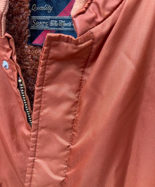 Sears（シアーズ）Sears (シアーズ) 裏地ボアライナージャケット オレンジ サイズ:L(40)の古着・服飾アイテム