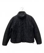 WILD THINGSワイルドシングス）の古着「スタンドカラー中綿ジャケット」｜ブラック