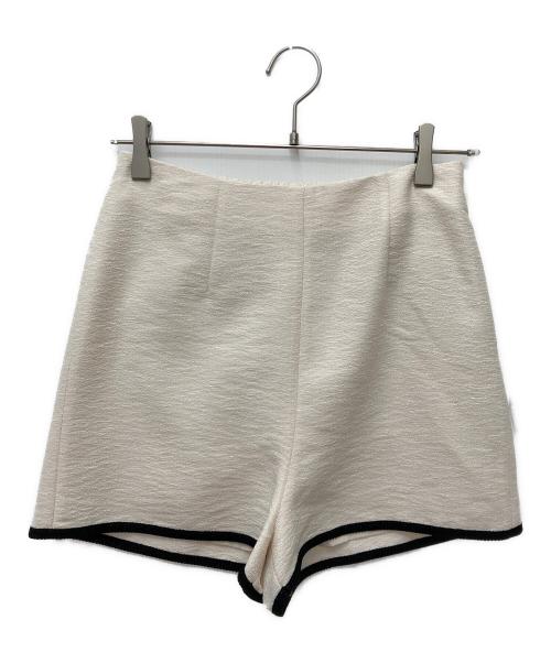 HER LIP TO（ハーリップトゥ）HER LIP TO (ハーリップトゥ) Mondrian Tweed Set-Up セットアップブラウス ホワイト サイズ:Mの古着・服飾アイテム