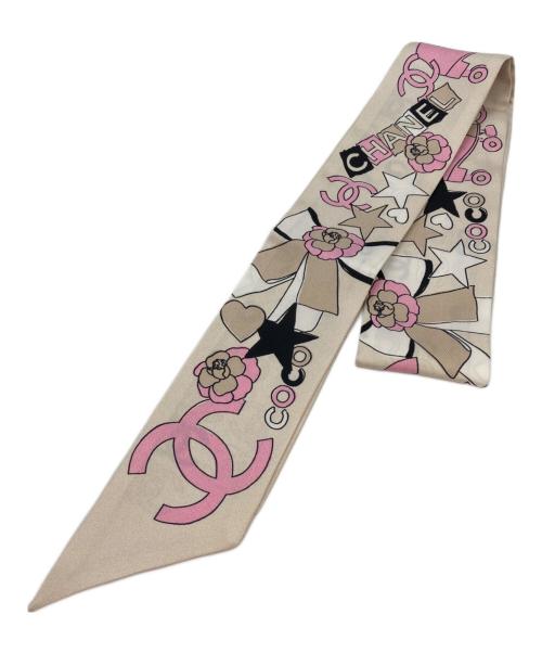 CHANEL（シャネル）CHANEL (シャネル) シルクツィリー ベージュの古着・服飾アイテム