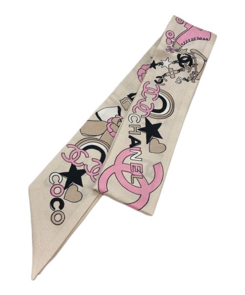 CHANEL（シャネル）CHANEL (シャネル) シルクツィリー ベージュの古着・服飾アイテム