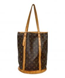 LOUIS VUITTON（ルイ ヴィトン）の古着「バケットGM トートバッグ」｜ブラウン