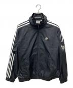 adidasアディダス）の古着「RETRO TREFOIL JACKET ジャケット」｜ブラック