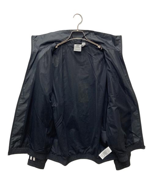 adidas（アディダス）adidas (アディダス) RETRO TREFOIL JACKET ジャケット ブラック サイズ:XLの古着・服飾アイテム