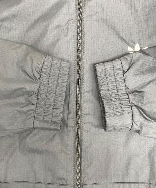 adidas（アディダス）adidas (アディダス) RETRO TREFOIL JACKET ジャケット ブラック サイズ:XLの古着・服飾アイテム