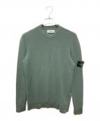 STONE ISLANDストーンアイランド）の古着「クルーネックニット」｜グリーン