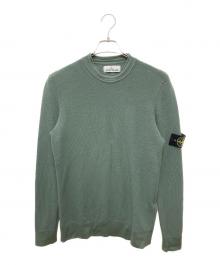 STONE ISLAND（ストーンアイランド）の古着「クルーネックニット」｜グリーン