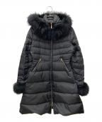 eimy istoireエイミーイストワール）の古着「ロングラクーンファーダウン」｜ブラック