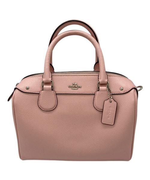 COACH（コーチ）COACH (コーチ) 2WAYショルダーバッグ ピンクの古着・服飾アイテム