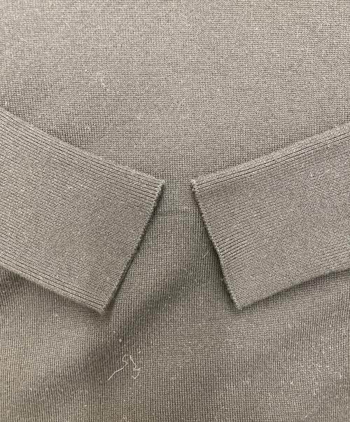 ENFOLD（エンフォルド）ENFOLD (エンフォルド) CURVE-HEM PULLOVER ニット ブラック サイズ:38の古着・服飾アイテム