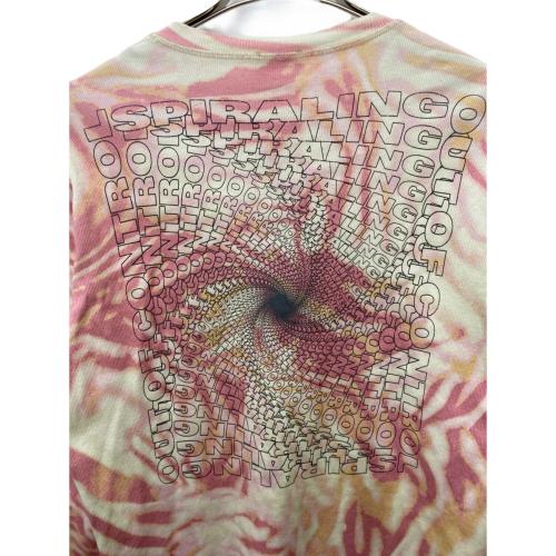 DIESEL（ディーゼル）DIESEL (ディーゼル) タイダイ柄ヘンリーネックカットソー T-SER ベージュ サイズ:Sの古着・服飾アイテム