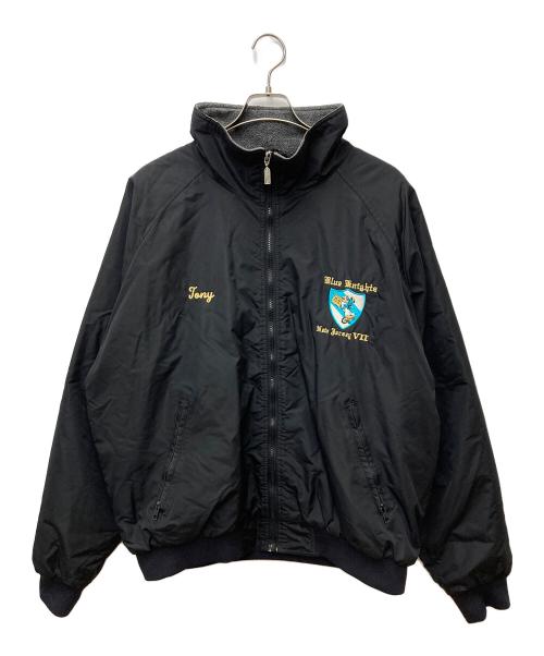 GAME SPORTSWEAR（ゲームスポーツウェア）GAME SPORTSWEAR (ゲームスポーツウェア) ジップブルゾン ブラック サイズ:XLの古着・服飾アイテム