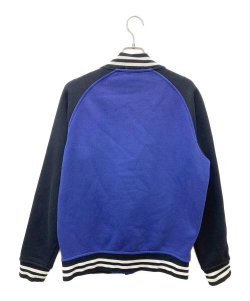 POLO RALPH LAUREN（ポロ・ラルフローレン）POLO RALPH LAUREN (ポロ・ラルフローレン) スウェットスタジャン ネイビー×ブラック サイズ:Sの古着・服飾アイテム