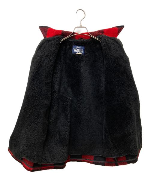 WOOLRICH（ウールリッチ）WOOLRICH (ウールリッチ) バッファローチェックジャケット レッド×ブラック サイズ:Mの古着・服飾アイテム