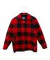 WOOLRICH（ウールリッチ）の古着「バッファローチェックジャケット」｜レッド×ブラック