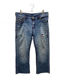 TRUE RELIGION（トゥルー レリジョン）の古着「RAINBOW JOEY デニムパンツ」｜インディゴ