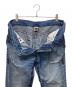 中古・古着 TRUE RELIGION (トゥルー レリジョン) RAINBOW JOEY デニムパンツ インディゴ サイズ:91cm (W36)：6000円