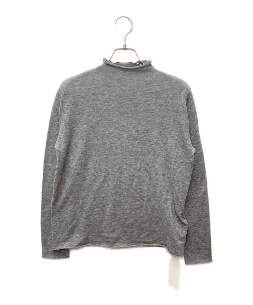 Fano Studios（ファノ ストゥディオズ）Fano Studios (ファノ ストゥディオズ) モックネック ウールニットトップス グレー サイズ:S 未使用品の古着・服飾アイテム