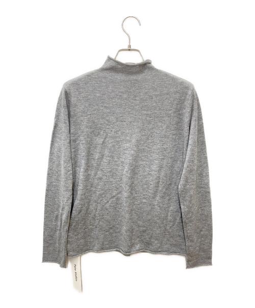 Fano Studios（ファノ ストゥディオズ）Fano Studios (ファノ ストゥディオズ) モックネック ウールニットトップス グレー サイズ:S 未使用品の古着・服飾アイテム