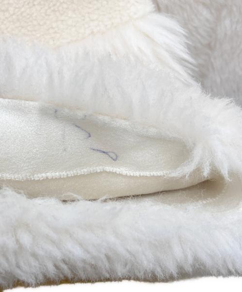 Diagram GRACE CONTINENTAL（ダイアグラム グレースコンチネンタル）Diagram GRACE CONTINENTAL (ダイアグラム グレースコンチネンタル) ウールボアジャケット ベージュ サイズ:36の古着・服飾アイテム