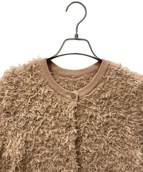 ANAYI（アナイ）ANAYI (アナイ) チュールツイード プルオーバー ベージュ サイズ:38 未使用品の古着・服飾アイテム