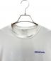 Patagonia (パタゴニア) キャプリーンクールデイリー ロゴTシャツ ホワイト サイズ:L：5000円