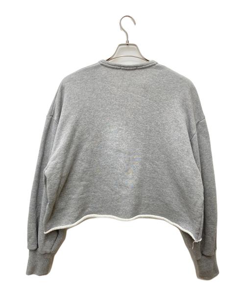 Whim Gazette（ウィムガゼット）Whim Gazette (ウィムガゼット) スウェットVネックプルオーバー グレー サイズ:Ｆの古着・服飾アイテム