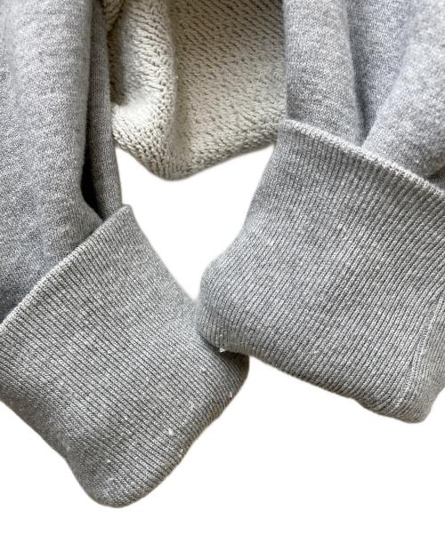 Whim Gazette（ウィムガゼット）Whim Gazette (ウィムガゼット) スウェットVネックプルオーバー グレー サイズ:Ｆの古着・服飾アイテム
