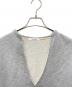 Whim Gazette (ウィムガゼット) スウェットVネックプルオーバー グレー サイズ:Ｆ：5000円
