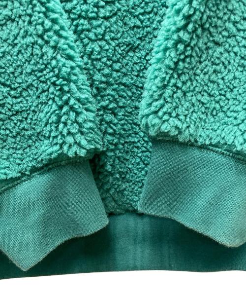 adidas（アディダス）adidas (アディダス) Winter Fleece JKT グリーン×ネイビー サイズ:XLの古着・服飾アイテム