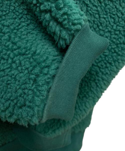 adidas（アディダス）adidas (アディダス) Winter Fleece JKT グリーン×ネイビー サイズ:XLの古着・服飾アイテム