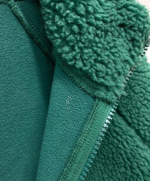 adidas（アディダス）adidas (アディダス) Winter Fleece JKT グリーン×ネイビー サイズ:XLの古着・服飾アイテム