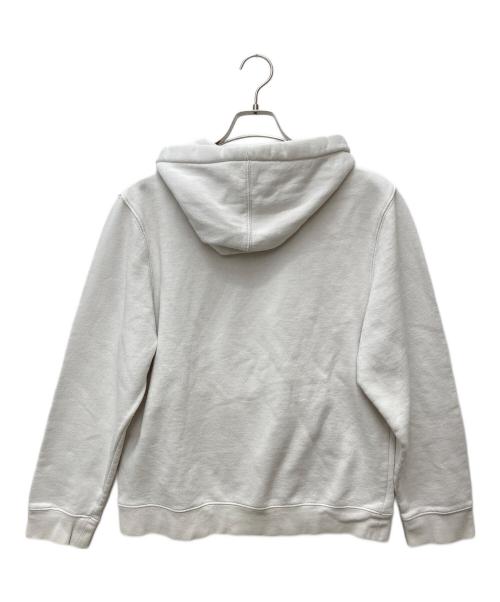 stussy（ステューシー）stussy (ステューシー) プルオーバーパーカー ホワイト サイズ:Mの古着・服飾アイテム