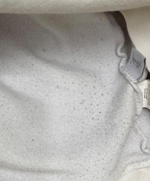 stussy（ステューシー）stussy (ステューシー) プルオーバーパーカー ホワイト サイズ:Mの古着・服飾アイテム