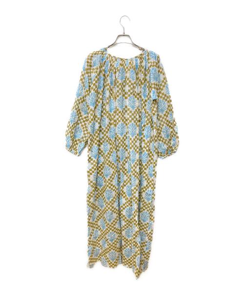 SZ Blockprints（エスゼットブロックプリント）SZ Blockprints (エスゼットブロックプリント) ブラウスワンピース ブラック サイズ:表記なしの古着・服飾アイテム