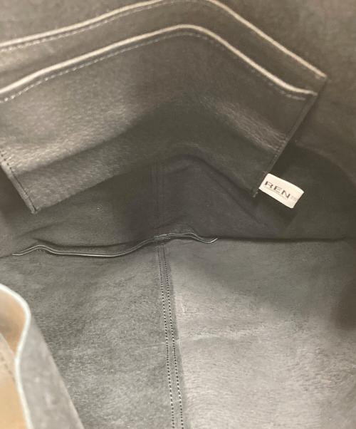 REN（レン）REN (レン) HALLIEレザーショルダーバッグ ブラックの古着・服飾アイテム
