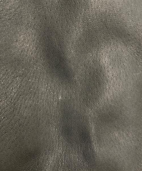 REN（レン）REN (レン) HALLIEレザーショルダーバッグ ブラックの古着・服飾アイテム